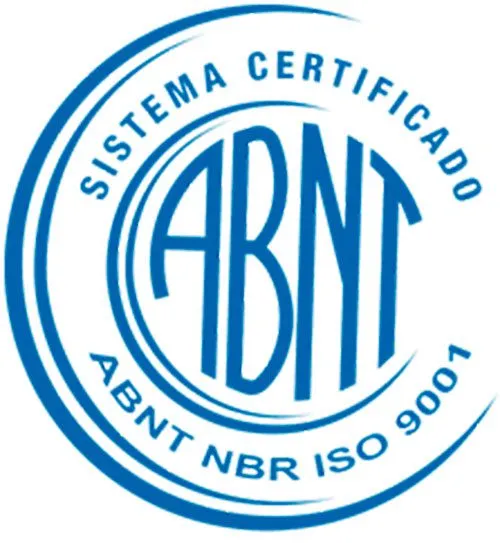 Selo de Certificação ABNT NBR ISO 9001:2015