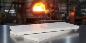 Placa de isolamento térmico Termolite TR 1800®, da Asalit: resiste até 800°C, incombustível, sob medida e com entrega imediata em todo o Brasil.
