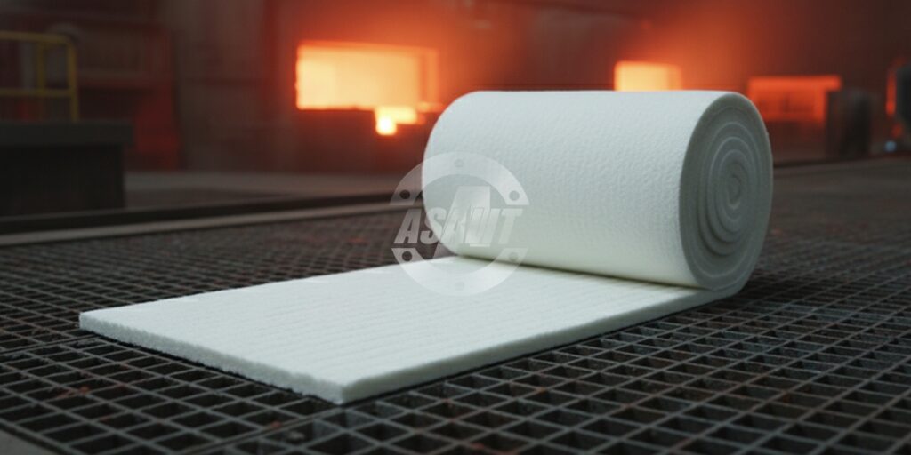 A manta de fibra cerâmica BL 1200® oferece isolamento térmico superior até 1.260°C, com alta durabilidade e segurança.