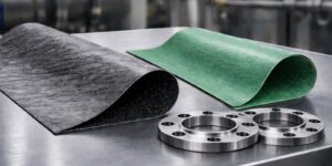 Vazamentos custam caro. Conheça os diferenciais do PH 400® e PH 550® da Asalit e garanta vedação industrial segura e eficiente com o papelão hidráulico certo.