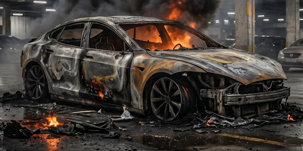 Incêndios em carros elétricos: entenda o risco do runaway térmico, altas temperaturas e como a contenção térmica reduz danos e perigos.
