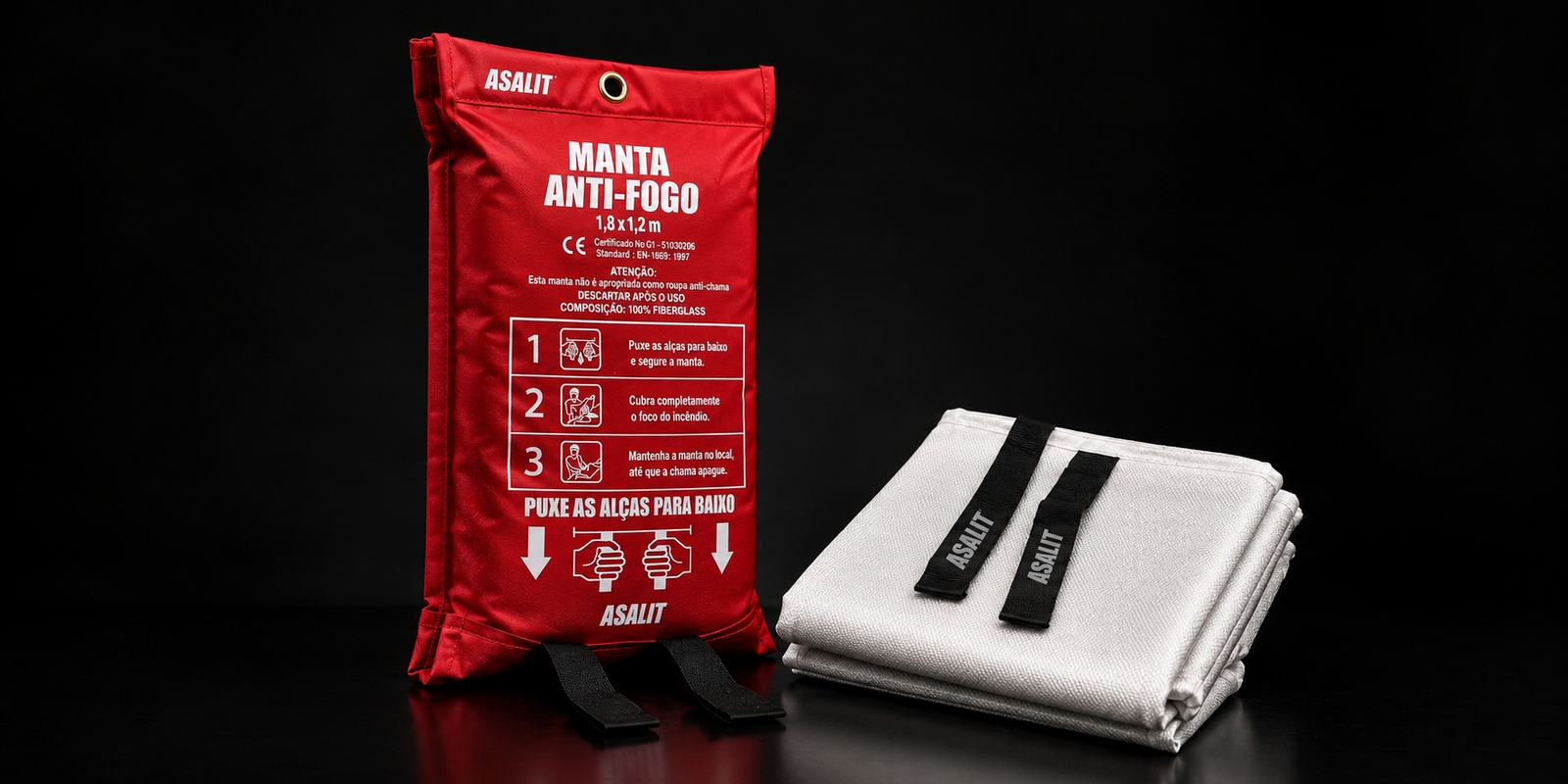 Cobertor antichamas CTS 550®, da Asalit.